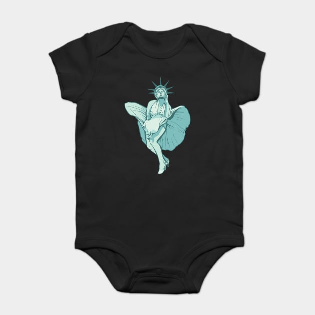 Liberty Monroe Baby Bodysuit by Cosmo Gazoo